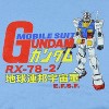 Seven Times Six Mobile Suit Gundam Anime Hoodie Men's RX-78-2 Robot Hooded Pullover Blue - 2 of 4