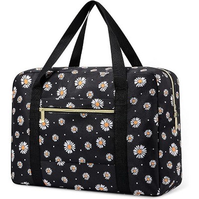 Hachikiko Foldable Travel Duffel Bag, Lightweight Weekender Overnight Bag for Men & Women