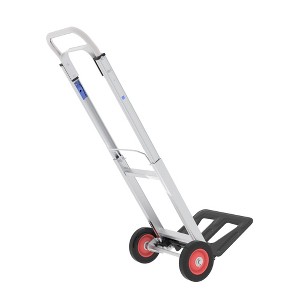 NAYSAYE Small Hand Truck Dolly Lightweight Aluminum Cart for Moving and Home Use, Black, 14.56"*16.54"*41.73" - 1 of 4