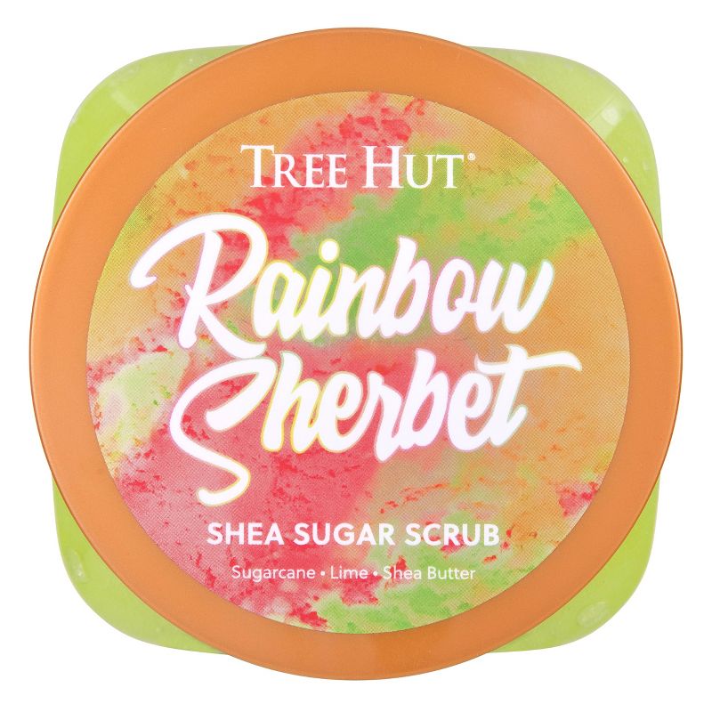 Tree Hut Rainbow Sherbet Shea Sugar Body Scrub - 18oz, 4 of 21