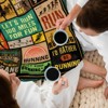 Itopfox Running Gifts for Women & Men, Cozy Flannel Throw Blanket for Runners, Athletic Trainer Sports Gift, Home Decor Accessories - 4 of 4
