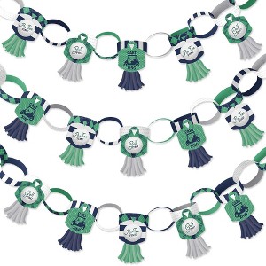 Big Dot of Happiness Par-Tee Time - Golf - 90 Chain Links and 30 Paper Tassels Decor Kit - Birthday or Retirement Party Paper Chains Garland - 21 feet - 1 of 4