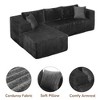 Cloudy Sectional Couch With L-shape Chaise, No Assembly Required, Modern Modular Sofa With Deep Seat, Upholstered Couches For Living Room Bedroom - 4 of 4