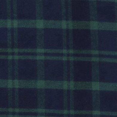 green and blue plaid patches
