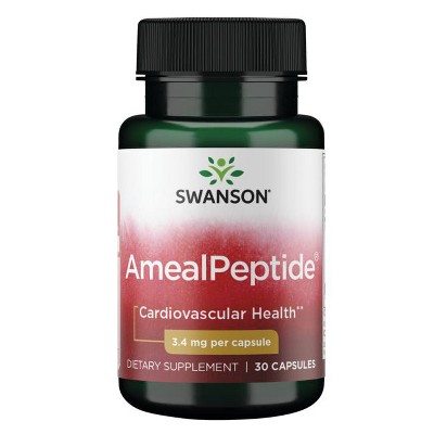 Swanson Dietary Supplements Amealpeptide 3.4 mg 30 Caps.