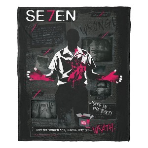 Warner Bros. WB 100 Se7En Silk Touch Throw Blanket 50×60 Inches - 1 of 4