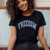 Simply Sage Market Women's Freedom Varsity Stars Short Sleeve Graphic Tee - 2 of 3