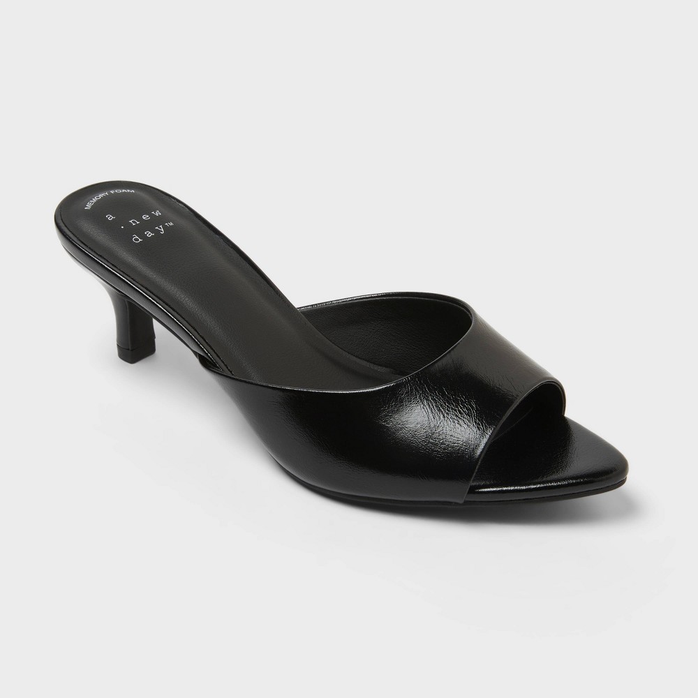 Women's Mary Heels - A New Day™ Black 8