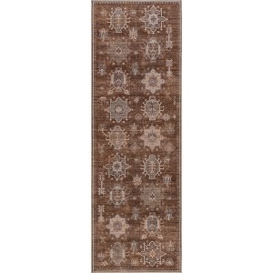 Nuloom Avalon Multi Medallion Pet Friendly Machine Washable Area Rug - 1 of 4