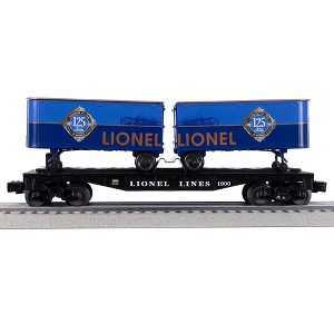Lionel 125th Flatcar with Piggyback Trailers Toy Vehicle - 1 of 4