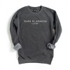 Simply Sage Market Embroidered Made In America 1776 Garment Dyed Sweatshirt - 2 of 4