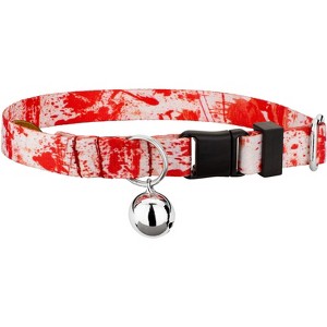 Country Brook Petz® Blood Spatter Cat Collar - 1 of 4