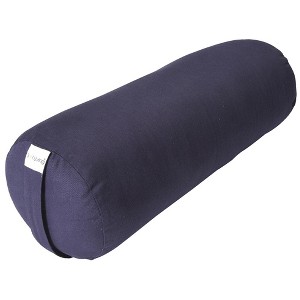 Sol Living Yoga Bolster Pillow with Removable Cover Rectangle - 1 of 4