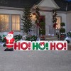 Gemmy Christmas Inflatable Ho! Sign, 3.5 ft Tall, Multi - 3 of 3