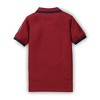 Hope & Henry Boys' Short Sleeve Pique Polo (Red, 3-6 Months) - 3 of 4