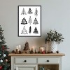 Amanti Art Christmas Trees 3 by Kristina N. Canvas Wall Art Print Framed 18-in. W x 24-in. H. - 4 of 4