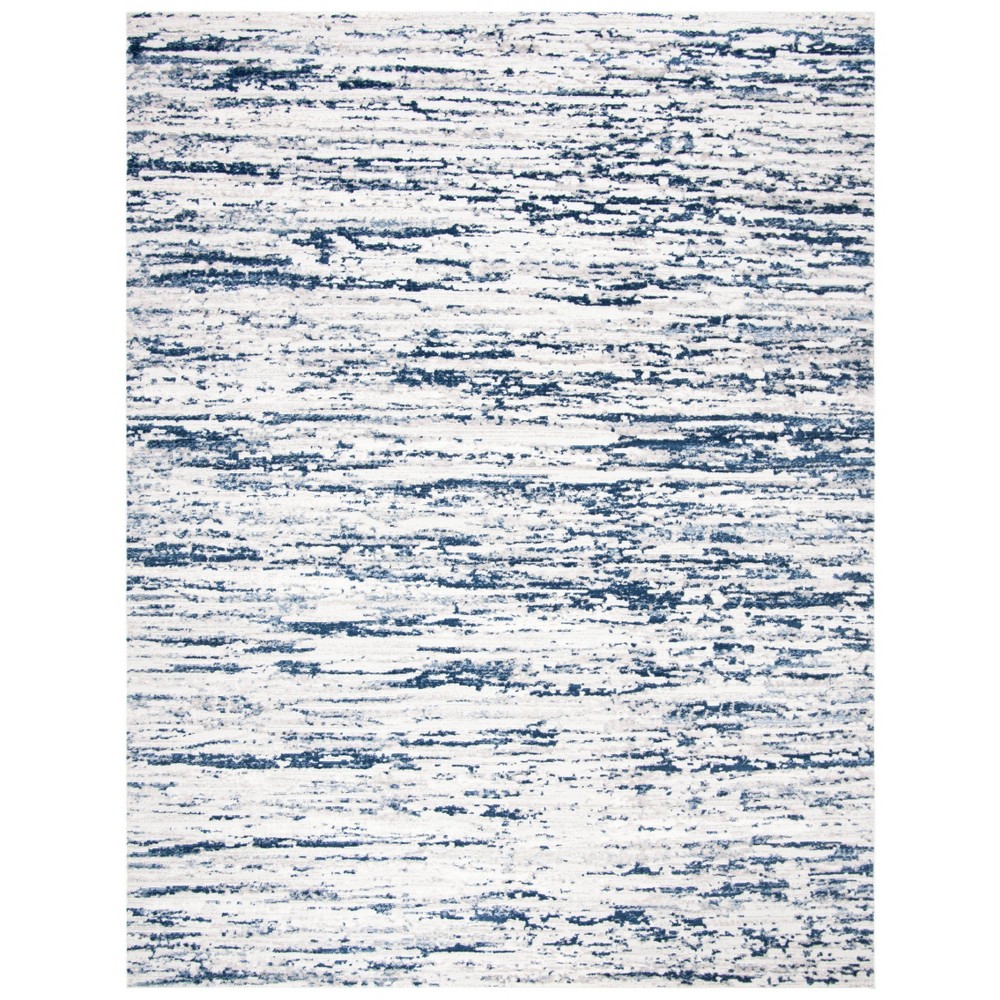 9'x12' Kylie Rug Gray/Navy - Safavieh