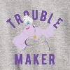 Boys' - Disney Villains - Trouble Maker Graphic Long Sleeve Fleece Sweatshirt - 2 of 4