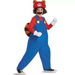 Super Mario Mario Raccoon Deluxe Child Costume