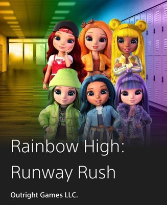 A Rainbow High Video Game! NEW Rainbow High Runway Rush Outright Games  Unboxing 