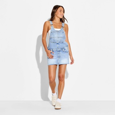 Женские платья Wild Fable Women's Mini Skirtall - Wild Fable™ Blue S — фото 2
