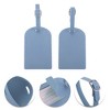 Unique Bargains Vertical Flip Luggage Tag 1 Pc - 3 of 4