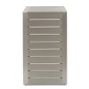 Sapphtopaz Outdoor End Table Modern Aluminum C-shaped Outdoor End Table Outdoor Side Table, Patio Table Small Table for Backyard, Balcony, Porch - 2 of 4