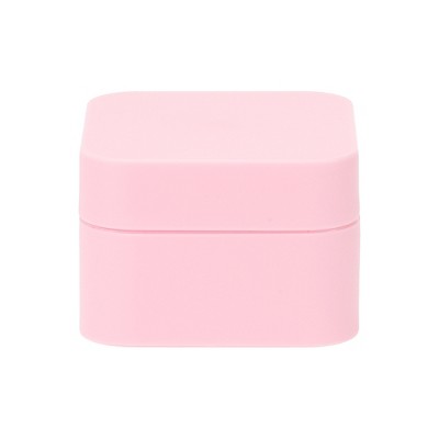 Unique Bargains Portable Square Double Layer Cream Box 1 Pc