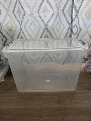 HOMZ 112 qt. Heavy Duty Modular Stackable Storage Containers