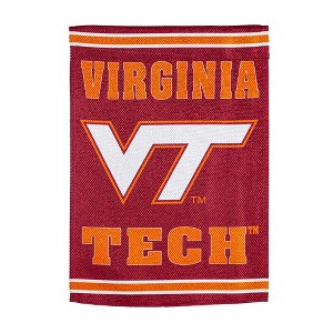 Evergreen NCAA Virginia Tech Suede House Flag 28 x 44 Inches Outdoor Decor for Homes and Gardens - 1 of 4