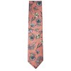 Men's Floral Printed Design 100% Micro Fiber 3.25" W x 58" L Necktie - 2 of 3
