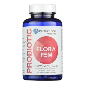 Belle and Bella Probiotic Flora Fem - 60 Capsules - 1 of 2