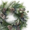 Melrose Mixed Pine Eucalyptus Wreath 24"D - 2 of 2