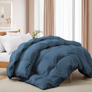 Peace Nest All Season White Goose Down Comforter - 1 of 4
