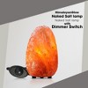 Natural Salt Lamp Orange - Himalayan Glow - image 4 of 4