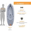Lifetime Shark 6 ft. Youth Kayak (Paddle Included), Gray (91327) - 3 of 4