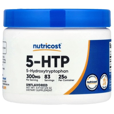 Nutricost 5-HTP, Unflavored, 0.9 oz (25 g)