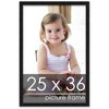 PosterPalooza | Simple Black Picture Frame - UV Acrylic, Foam Board Backing, Hanging Hardware - 2 of 4