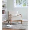 TiramisuBest Wooden Lounge Chair Blue - 2 of 4