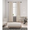 Lumi Home Furnishings 66"x120" Decorative Drapery Single Rod Set with Star finials Oil-Rubbed Bronze - 3 of 4