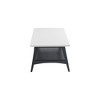 NicBex Modern 48" Wood Rectangle Coffee Table with 2 Layer Storage for Living Room and Office - 4 of 4