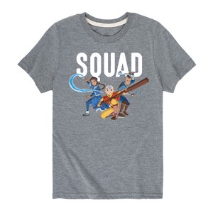 Boys' - Avatar: The Last Airbender - Trio Squad Short Sleeve Graphic T-Shirt - 1 of 4