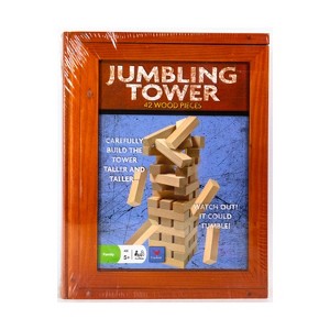 Jumbling Tower (Wooden Box) Board Game - 1 of 2