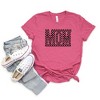 Simply Sage Market Women's Mom Checkered Box Short Sleeve Graphic Tee - 2 of 2