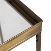 Kate and Laurel Lonsdale Rectangle End Table, 18x12x24, Gold - 3 of 4
