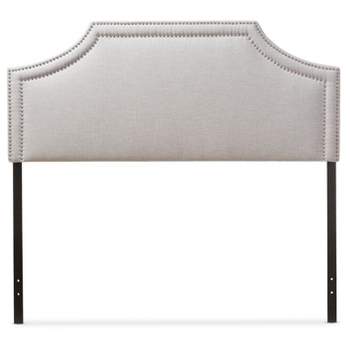 Avignon Modern And Contemporary Fabric Upholstered Headboard - Baxton Studio