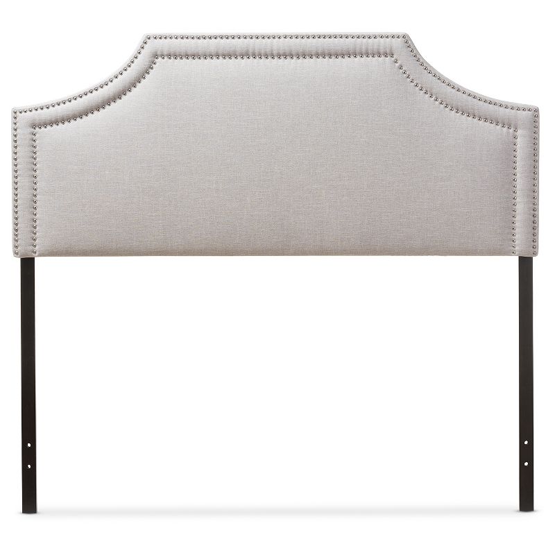 Avignon Modern And Contemporary Fabric Upholstered Headboard - Baxton Studio, 1 of 6
