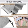 Unique Bargains Safe Storing Linen Eyeglass Pouches with Drawstring 7.1" x 3.5" 12 Pcs - 3 of 4