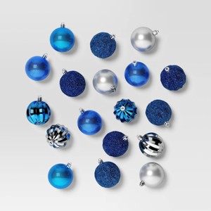 100pc Shatter-Resistant Round Christmas Tree Ornament Set - Wondershop™ - 1 of 4