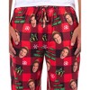 Elf The Movie Men's Santa's Coming! Christmas Tossed Sleep Pajama Pants Red - 3 of 4
